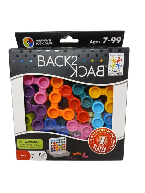 Smart Games Other - Back-2-Back SmartGames Ages 7+ Award Winning Game 60 Challenges SmartToys #GS-7